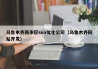 乌鲁木齐新市区seo优化公司（乌鲁木齐网站开发）